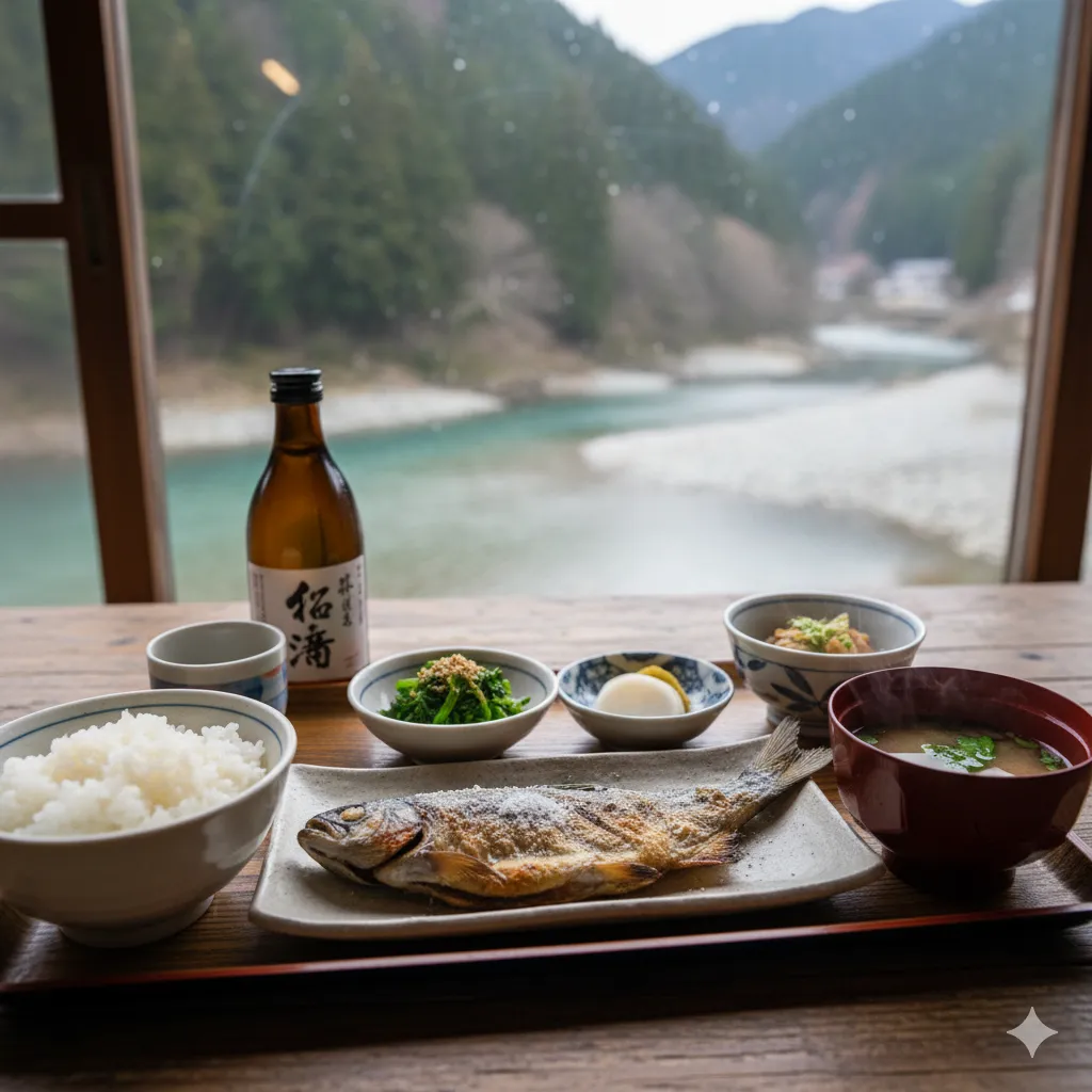 川魚の定食