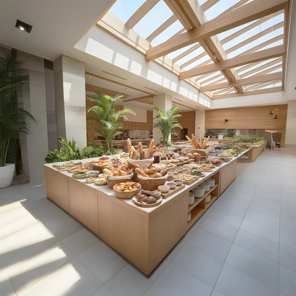 モーニングビュッフェ