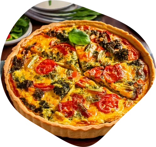 野菜のキッシュ